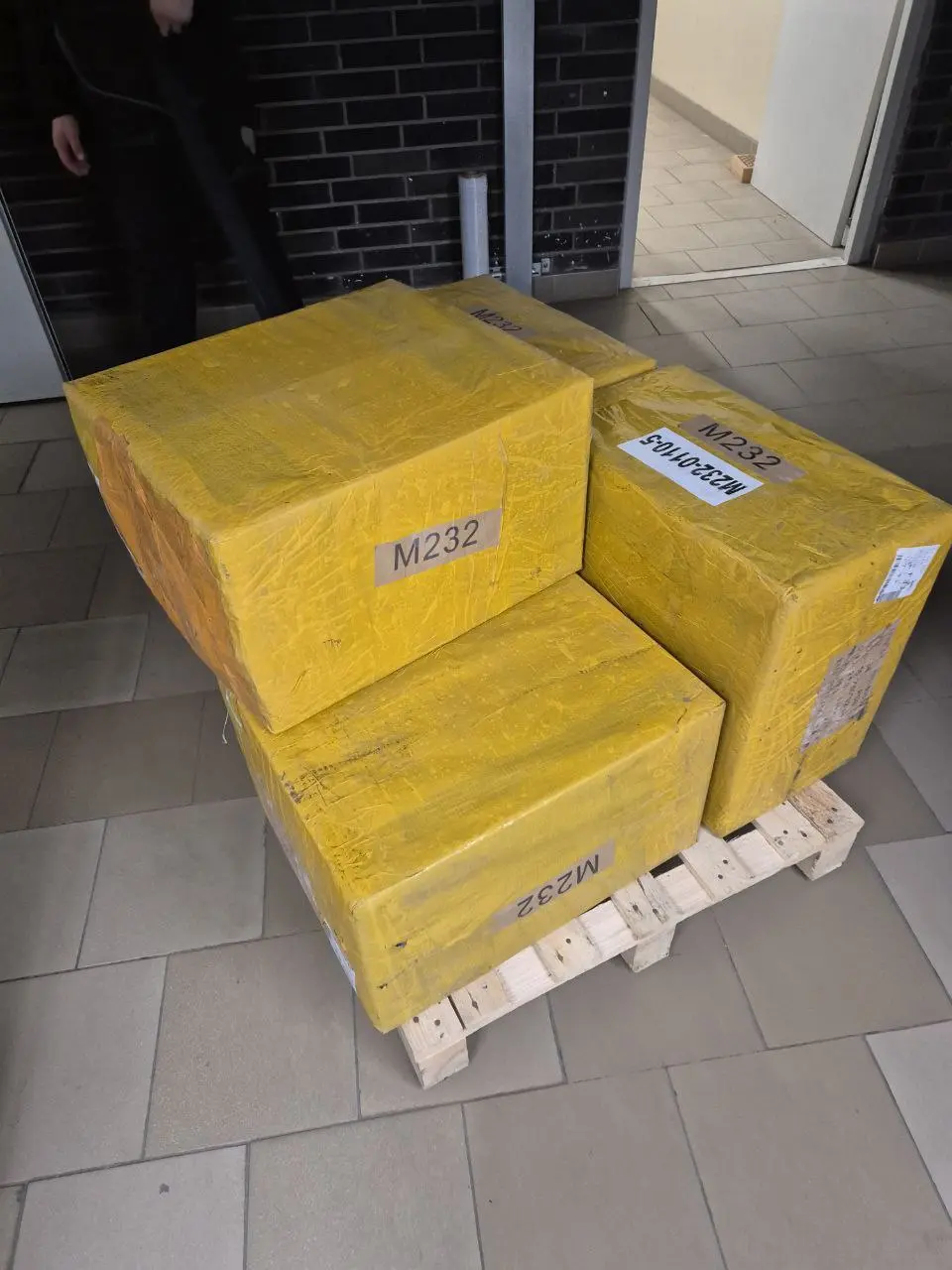 Забор товара с ТЯК(носки) 500 шт